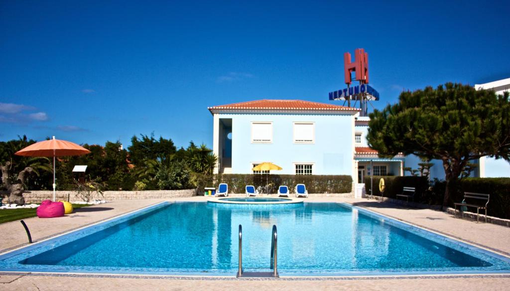 Piscina Exterior Hotel Neptuno Peniche