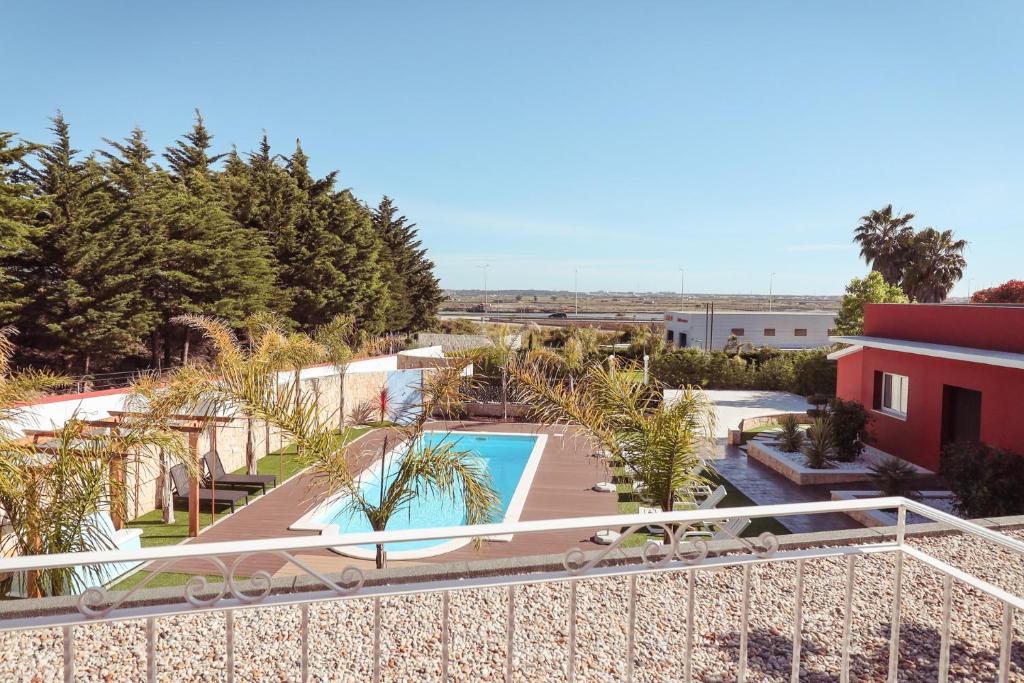 Vista Piscina Salmanha Residence Figueira da Foz